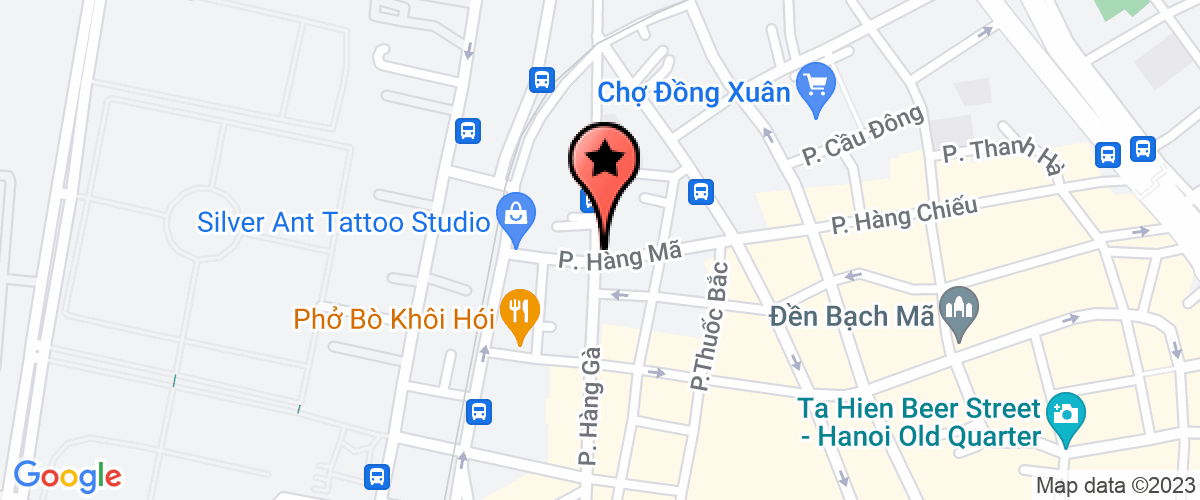Map go to Hoang Gia Loc Tourist and Trading Company Limited