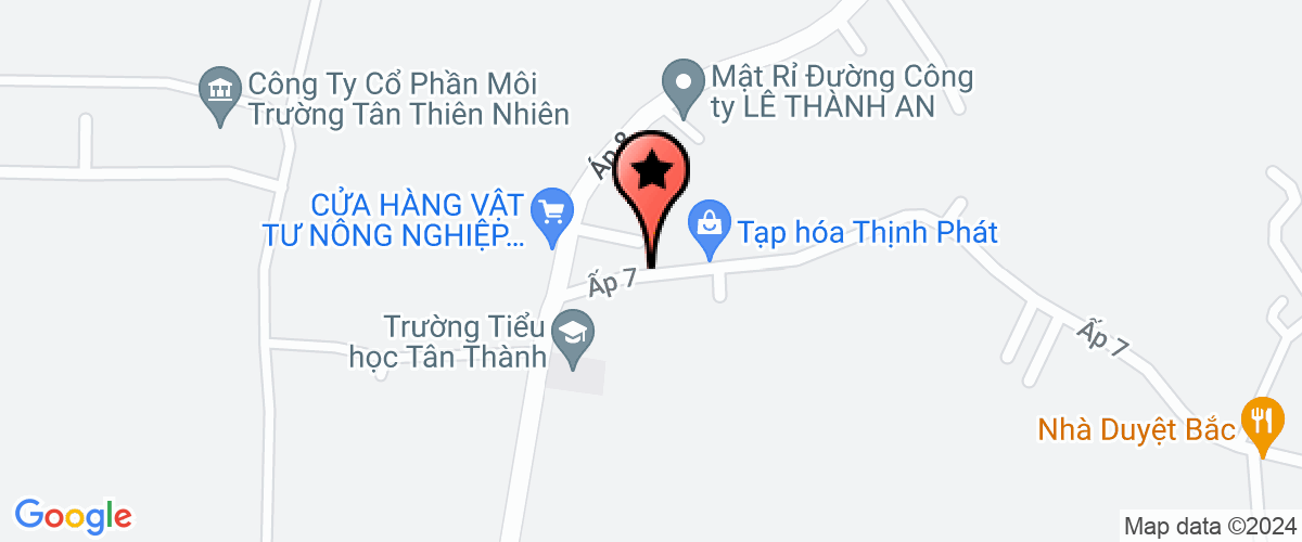 Map go to Le Thanh An Service Trading Company Limited