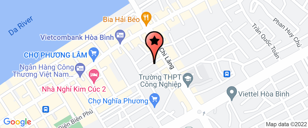 Map go to Phuong Dong Construction Joint Stock Company
