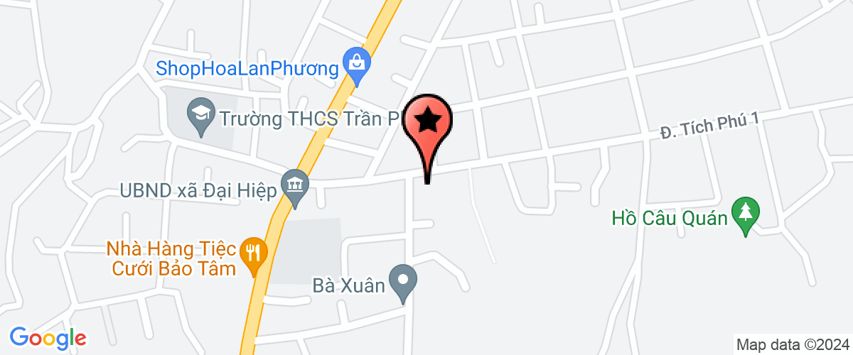 Map go to Branch of  Tam Duc Phat Export Apparel Private Enterprise
