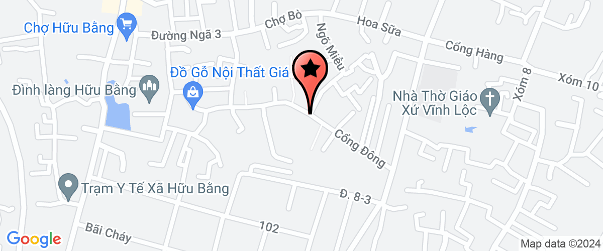Map go to san xuat thuong mai Cao Cuong And Company Limited