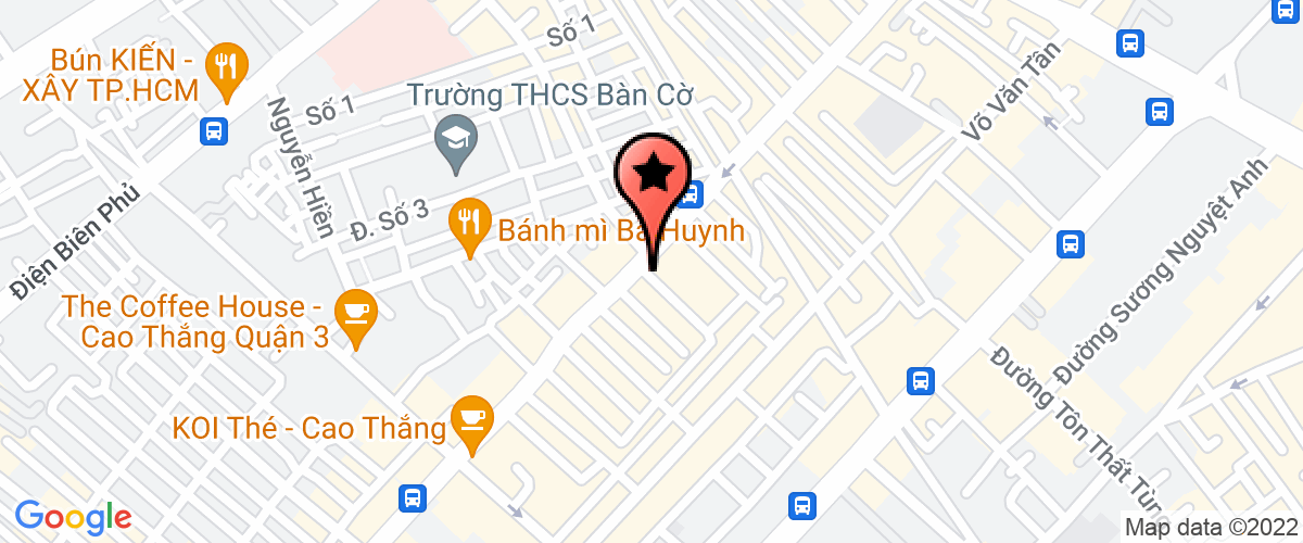 Map go to Thien Nhi Company Limited