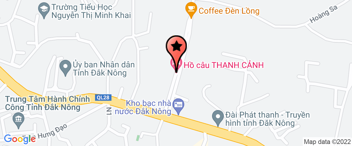 Map go to Dich vu Thanh Phong Trading Company Limited