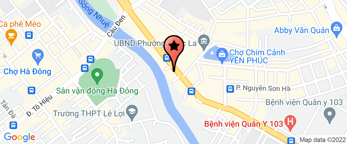 Map go to Duong Tai Company Limited
