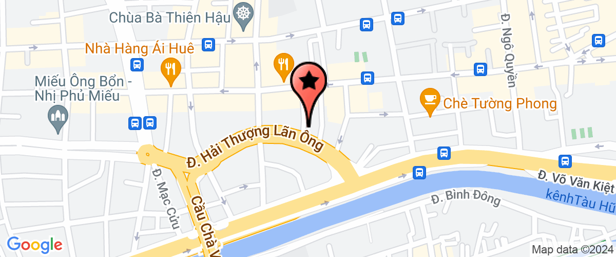 Map go to Lieu Tan Hoa Thao Medicine Company Limited
