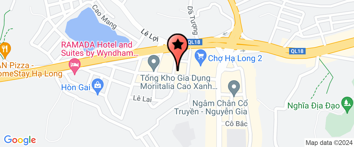 Map go to Hoang Ha Quang Ninh Company Limited
