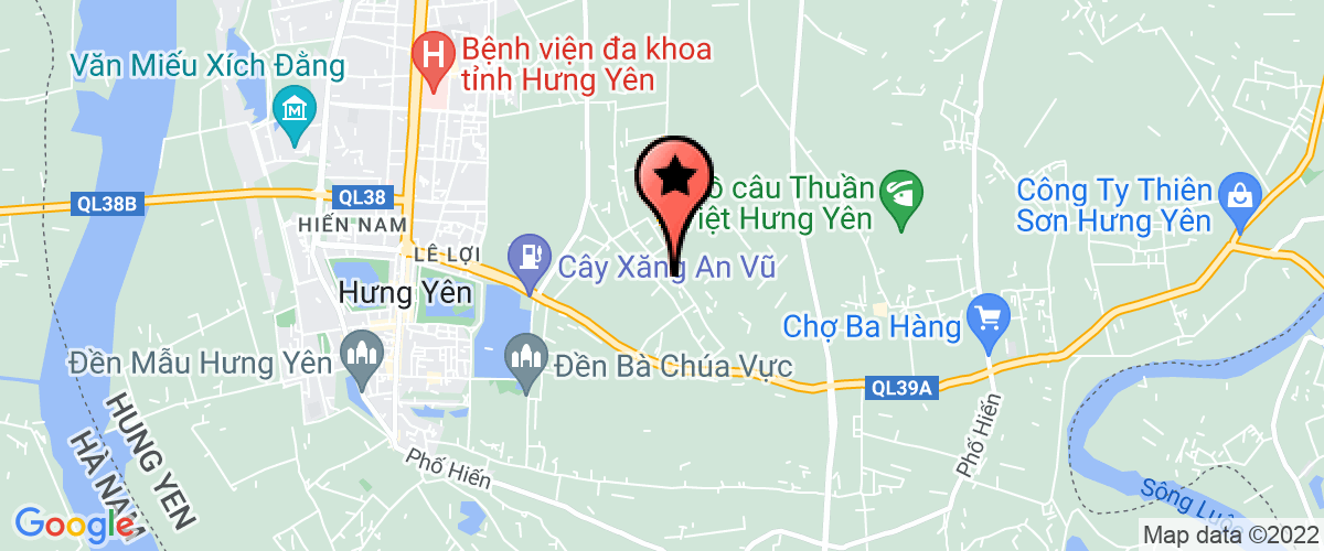 Map go to Lien Phuong Secondary School