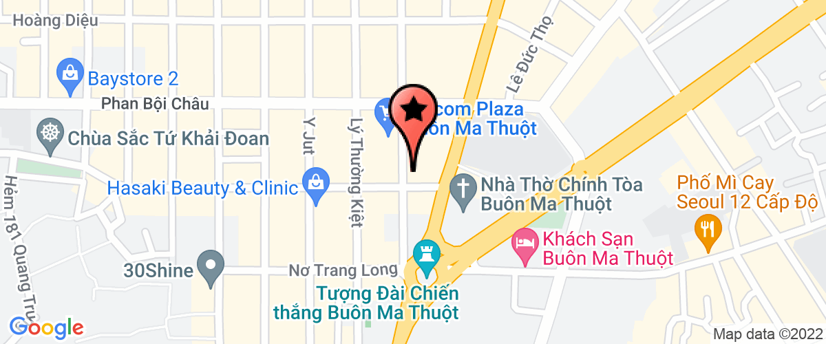 Map go to anh Mau Loc Private Enterprise