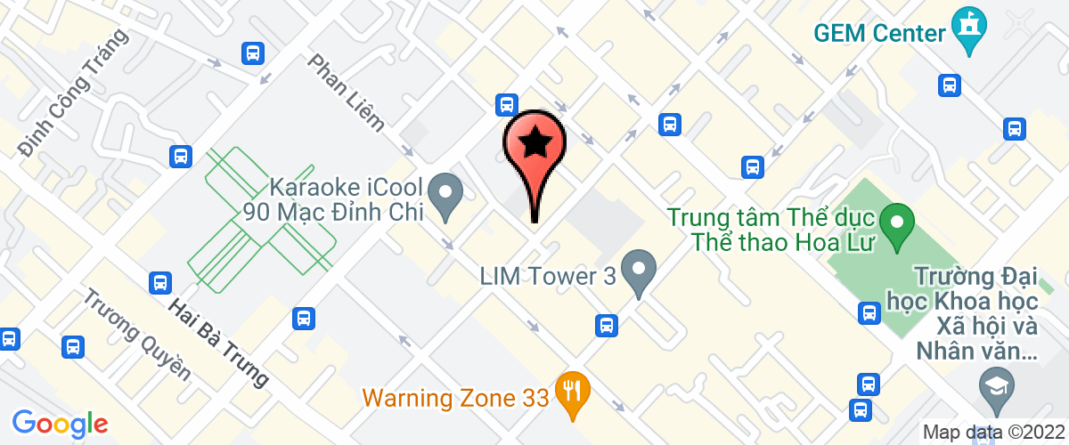 Bản đồ đến Văn Phòng Đại Diện Công Ty TNHH Matthews Daniel International (Vietnam) Tại Thành Phố Hồ Chí Minh