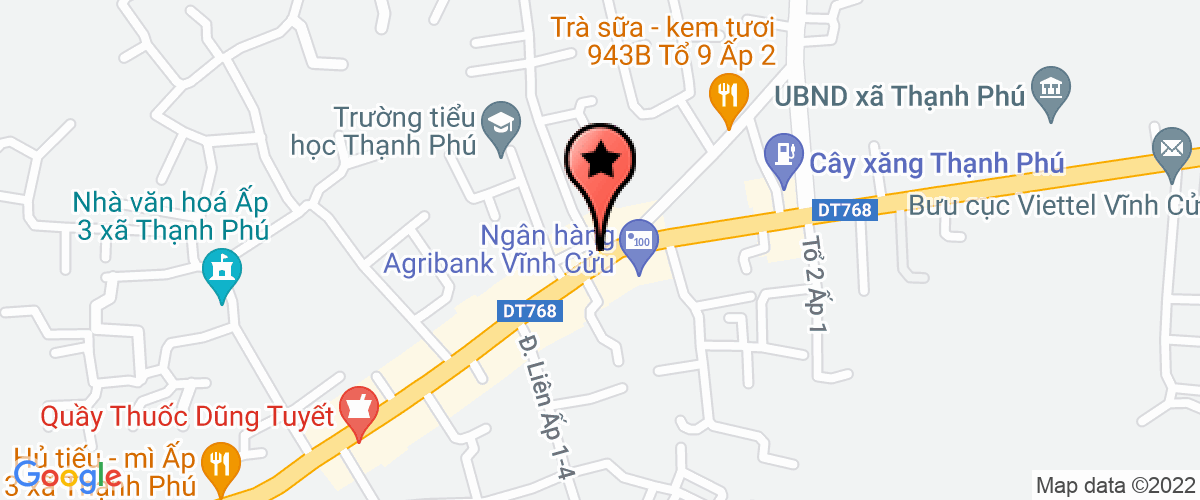 Bản đồ đến Công Ty TNHH Quang Thu Tài