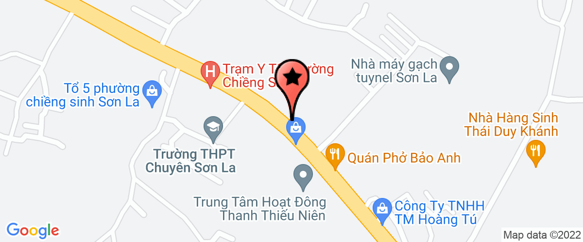 Map go to Binh Son Tay Bac Trading Company Limited