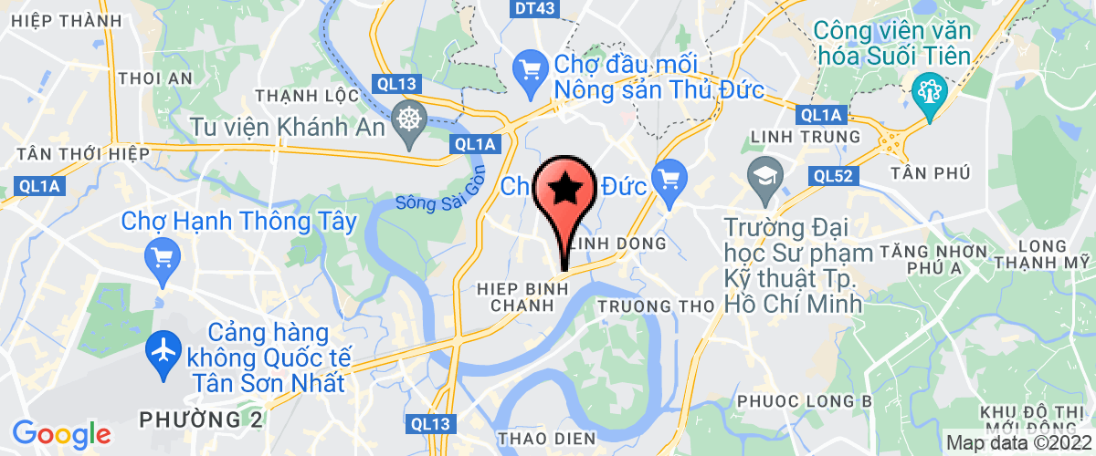 Bản đồ đến Công Ty TNHH Fishy Việt Nam