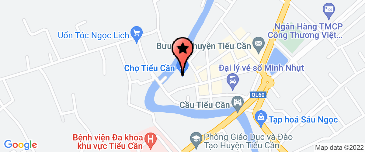 Map go to UBND xa Tan Hung