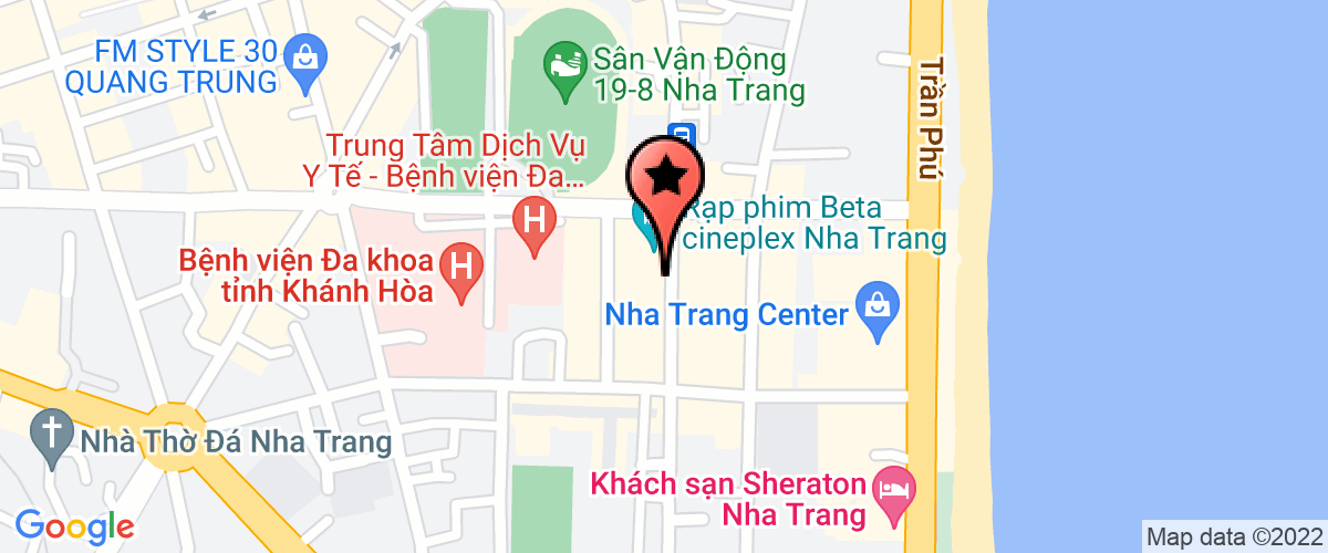 Map go to Phu Vuong Group Joint Stock Company