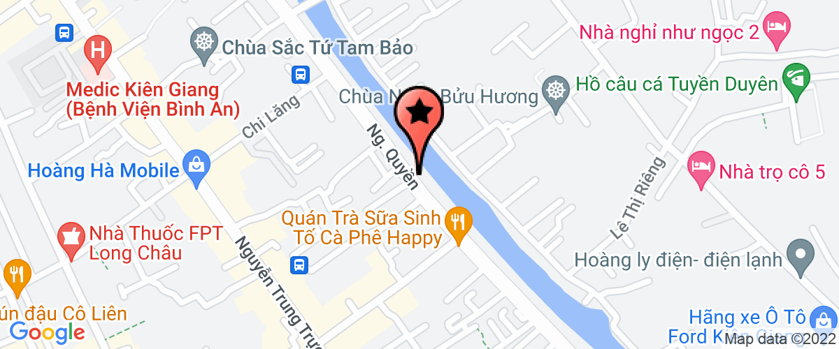 Map go to Quoc Thang - Nam Loi Company Limited