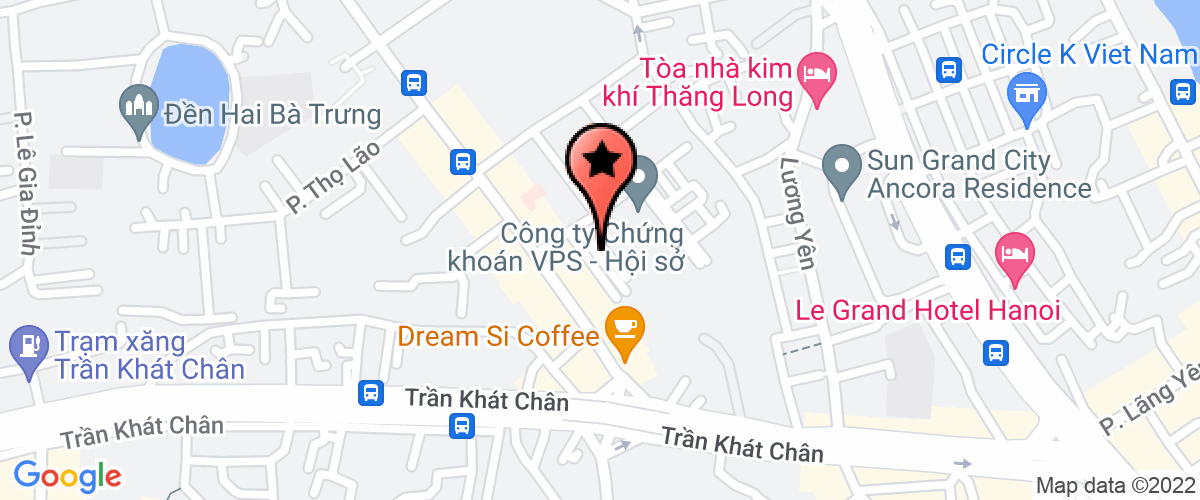 Map go to Hoang Dieu - Victoria Joint Stock Company