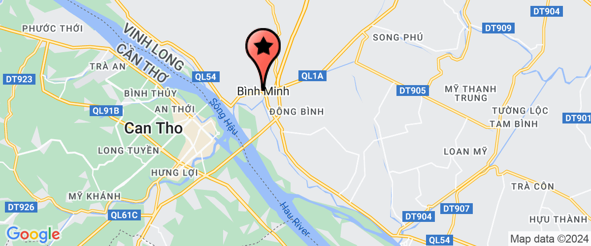 Map go to Phuc Sang Binh Minh Company Limited