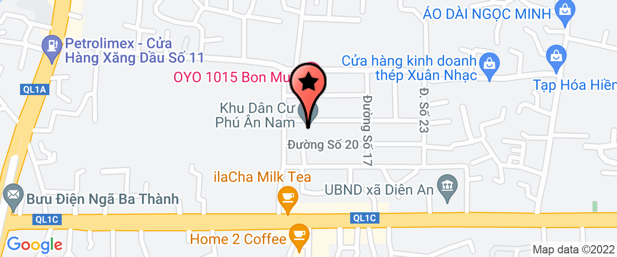 Map go to Hung Nga Co.,Ltd
