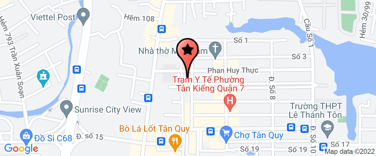Map go to Sao Khue VietNam Company Limited