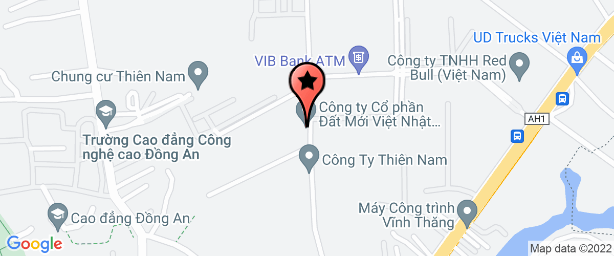 Map go to New Land Vietnam Japan Joint Stock Company