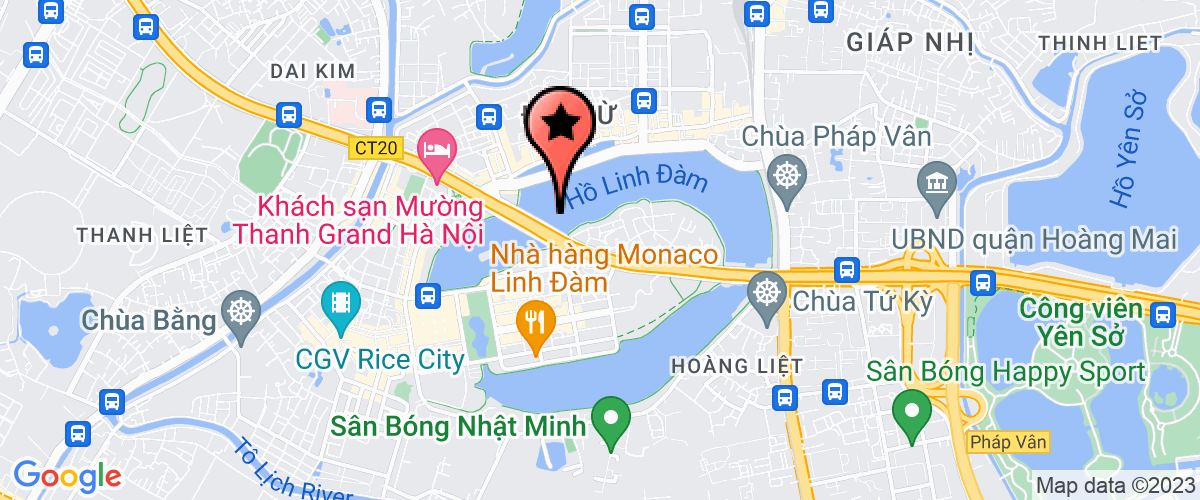 Map go to Hoang Hiep High Technology Mechanical Company Limited