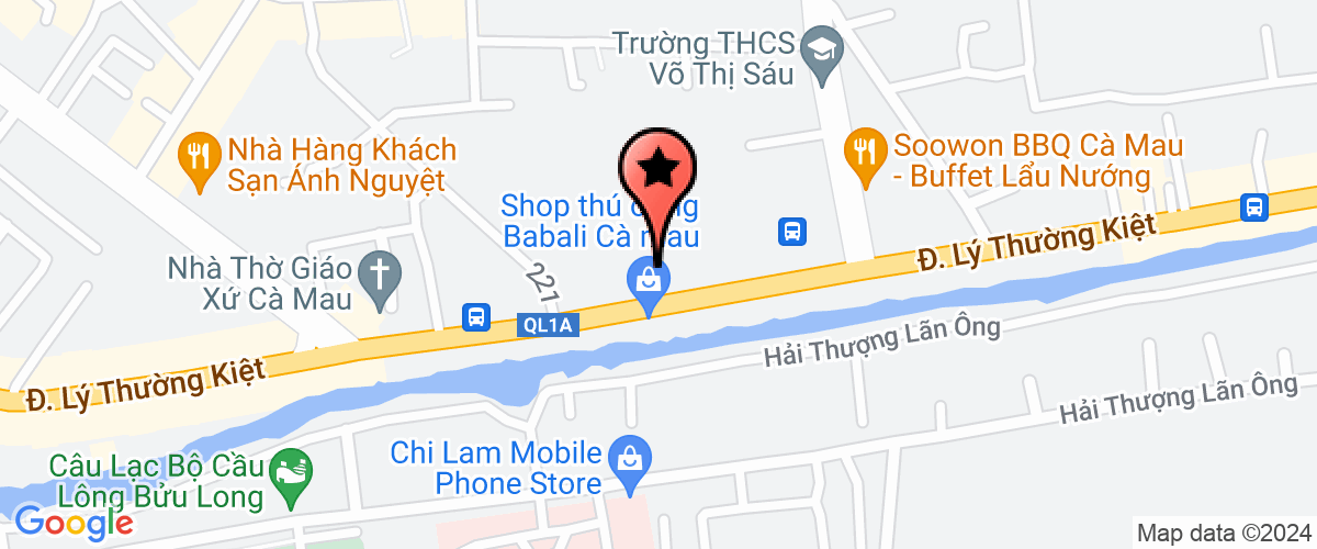 Map go to Thanh Trung Private Enterprise