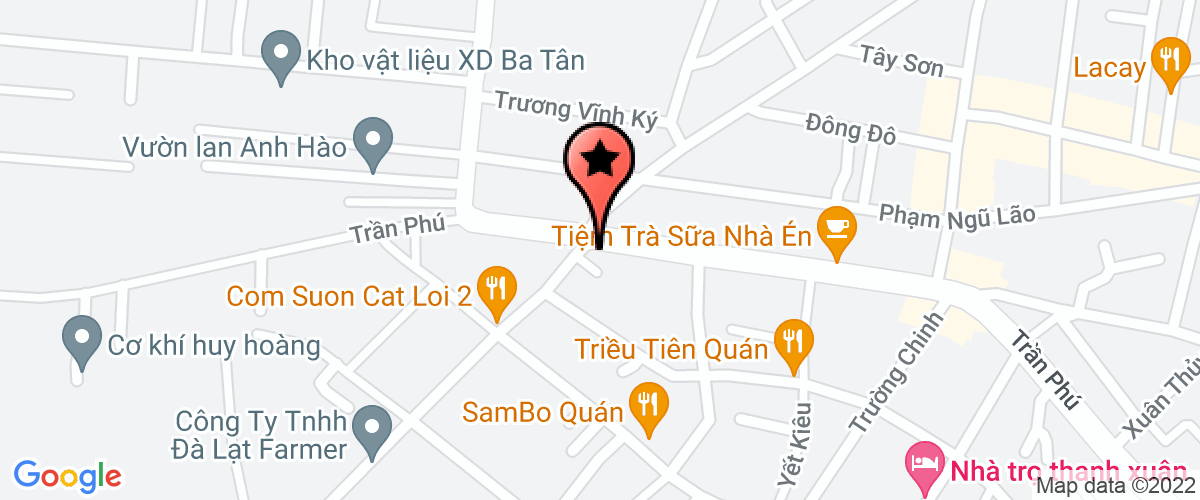 Map go to Dinh Van Green Environment Joint Stock Company
