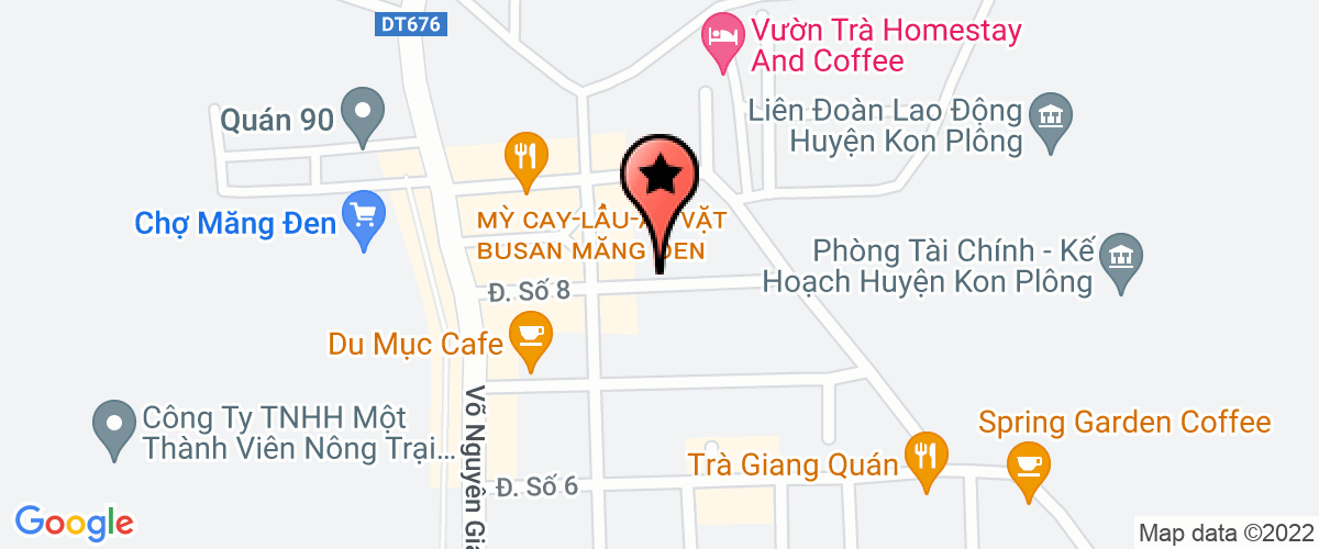 Map go to Tan Phuoc Kon Plong Company Limited