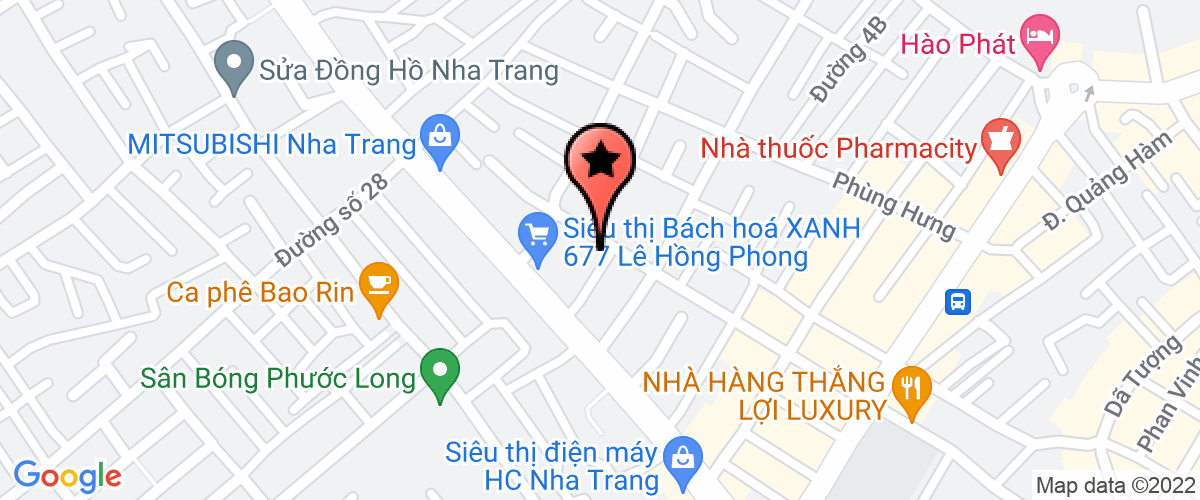 Map go to Hoang Loc Nt Company Limited