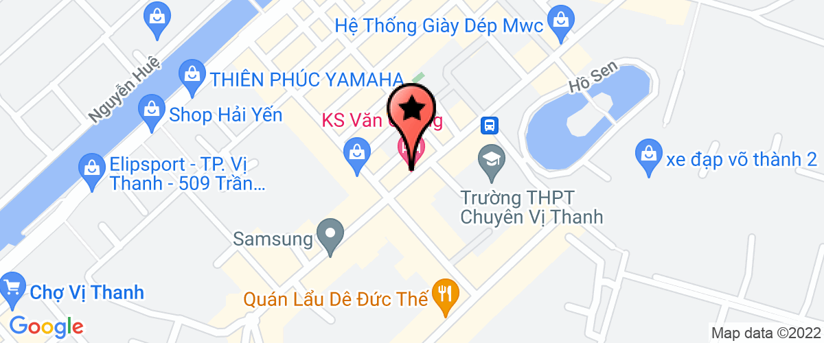Bản đồ đến Doanh Nghiệp Tư Nhân Khách Sạn Văn Quang