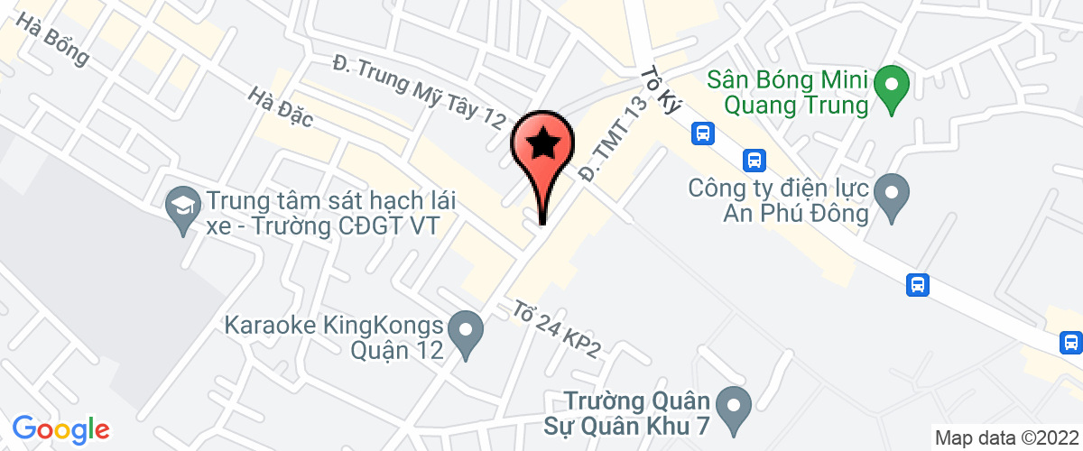 Map go to Hoang Minh Trading and Produce Limited Company