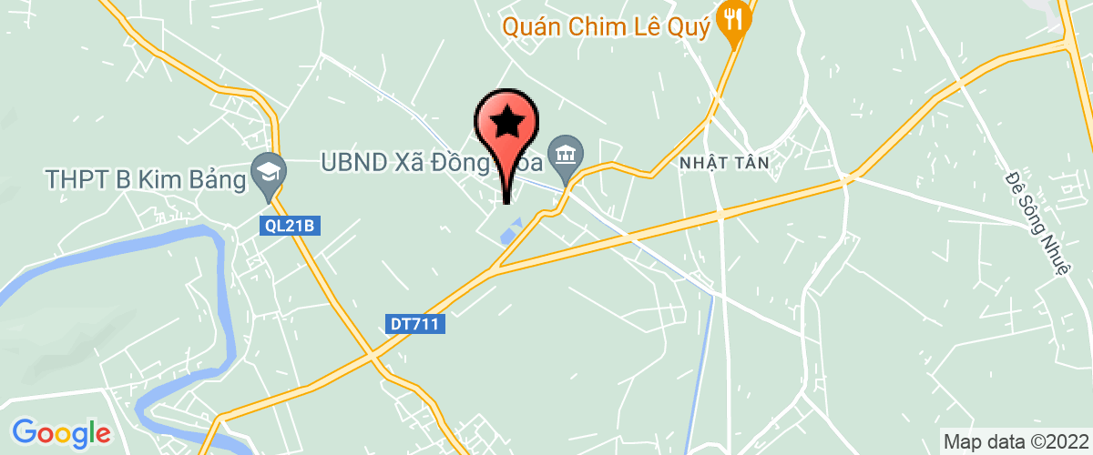 Bản đồ đến Công Ty TNHH Xăng Dầu Thiên Phú Hà Nam