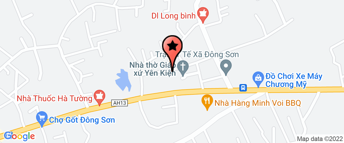 Map go to Đh Ha Noi Fans Industry Company Limited