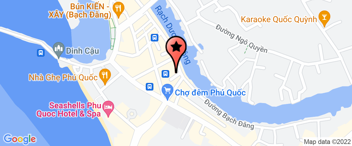 Map go to Trieu Quoc Hung Private Enterprise