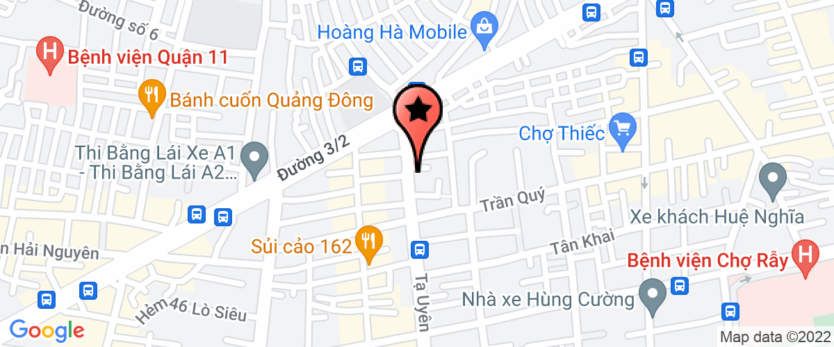 Bản đồ đến Công Ty TNHH Thương Mại-Dịch Vụ Du Lịch Kim Nam Anh