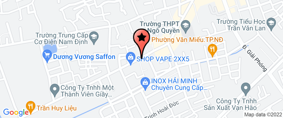 Map go to Haninh Railway Joint Stock Company