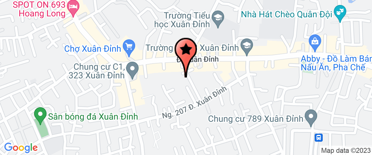 Map go to Vinh Thai Services and Trade Production Company Limited