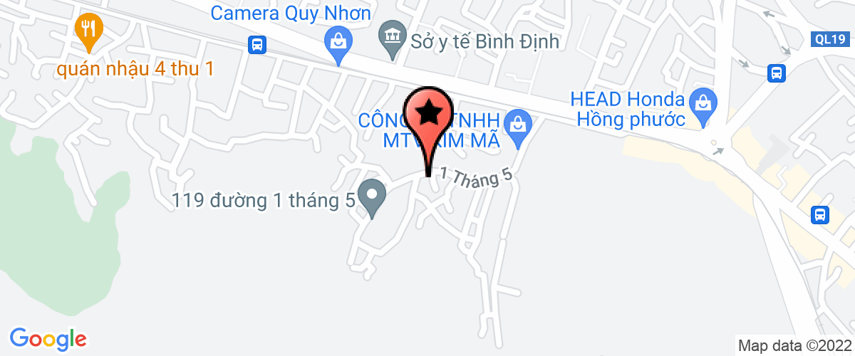 Map go to Hung Hau General Construction Company Limited