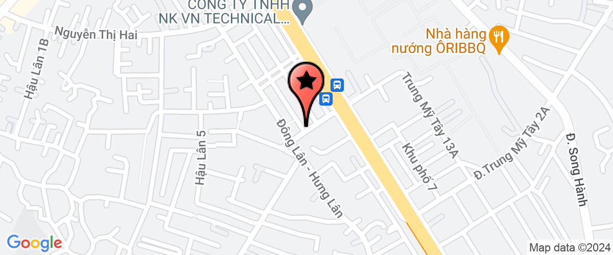 Map go to An Hung Viet Service Trading Import Export Company Limited
