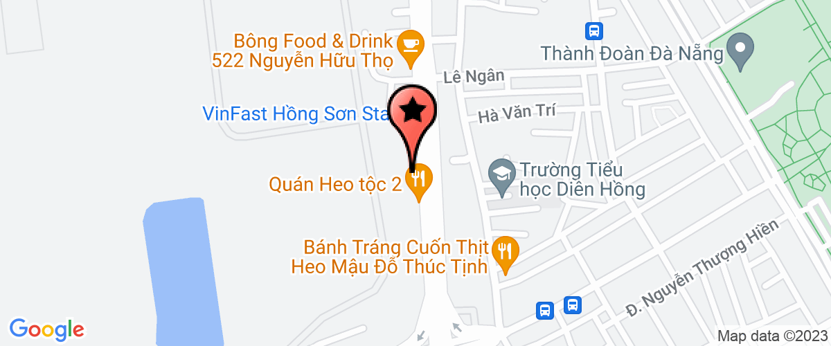 Map go to Trung Nien Land and Construction Investment Joint Stock Company