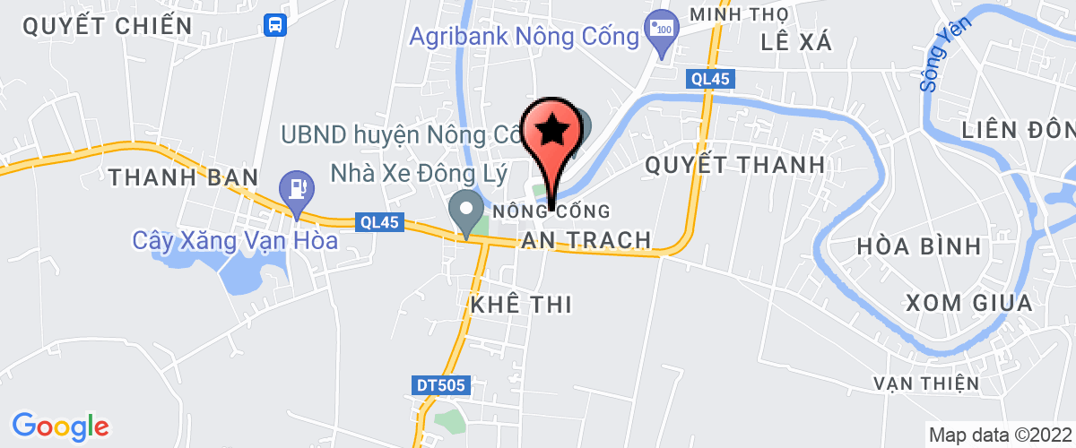 Map go to Tuyen Huong Transport Construction Company Limited