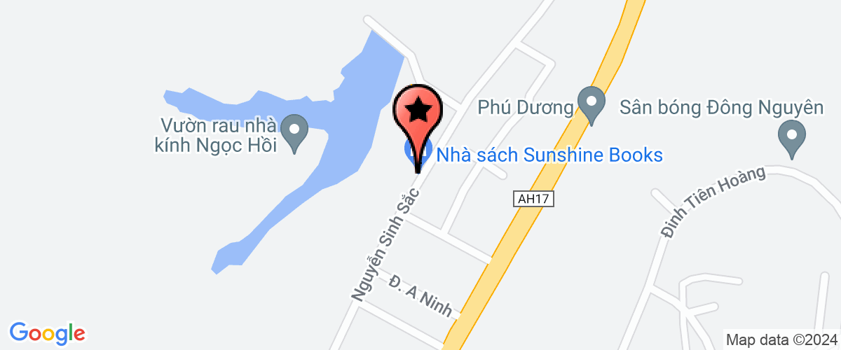 Map go to Thien Nhan Education Company Limited