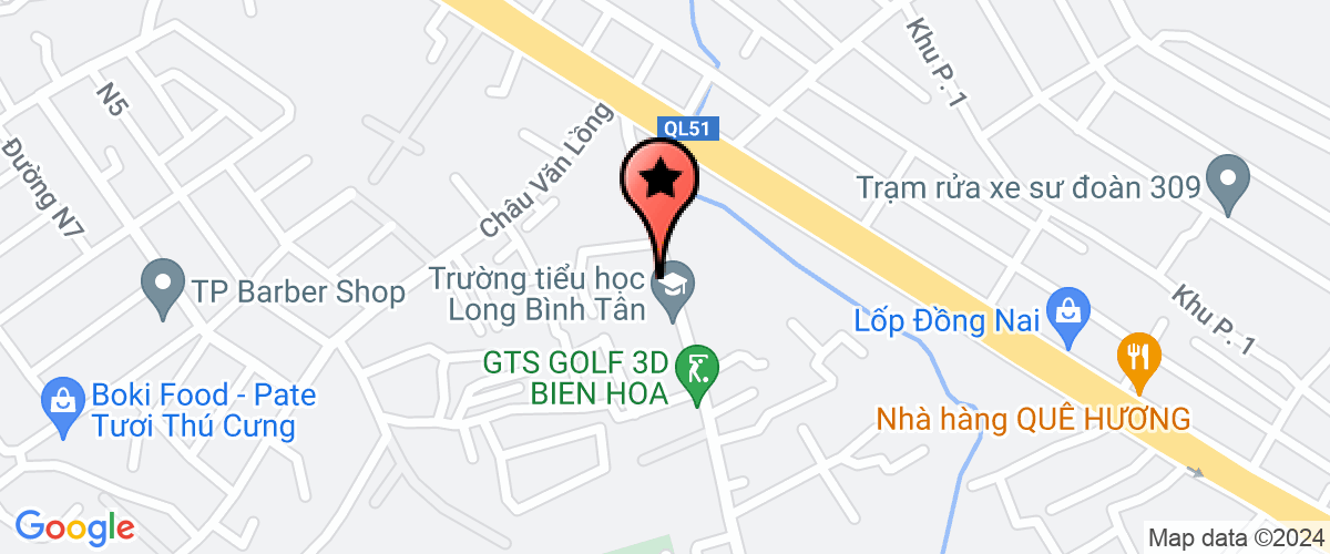 Map go to Phuoc Thien Toan Company Limited