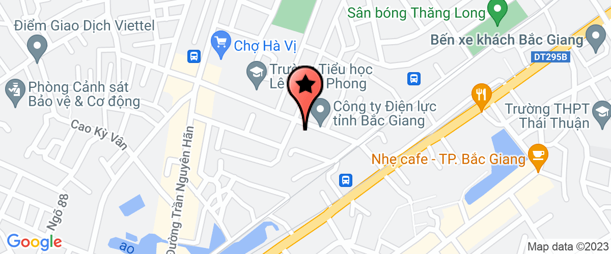 Map go to Phong Anh Export Import Trade Company Limited