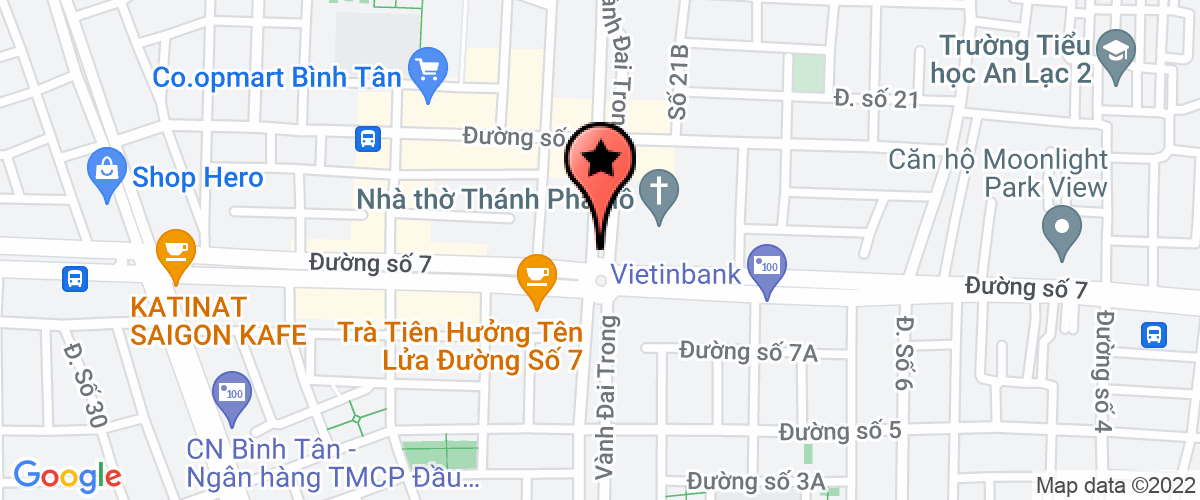 Map go to Nhut Quang Traditional Medicine Company Limited