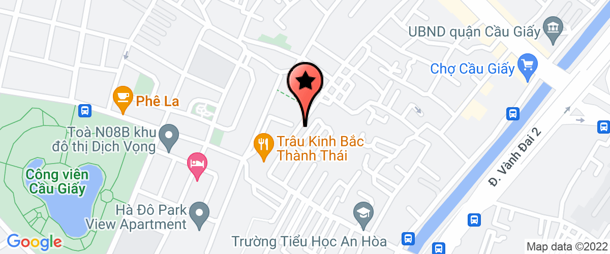 Map go to Nam Anh Education Joint Stock Company
