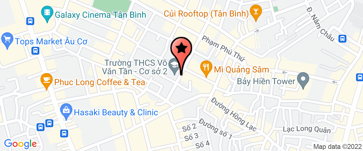 Map go to Nuoc Tinh Khiet Sai Gon Service Trading Company Limited