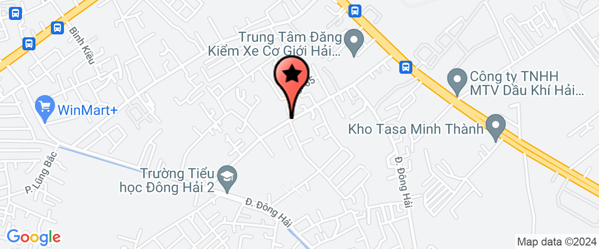 Map go to Hoang Anh Trading Service Stock Company
