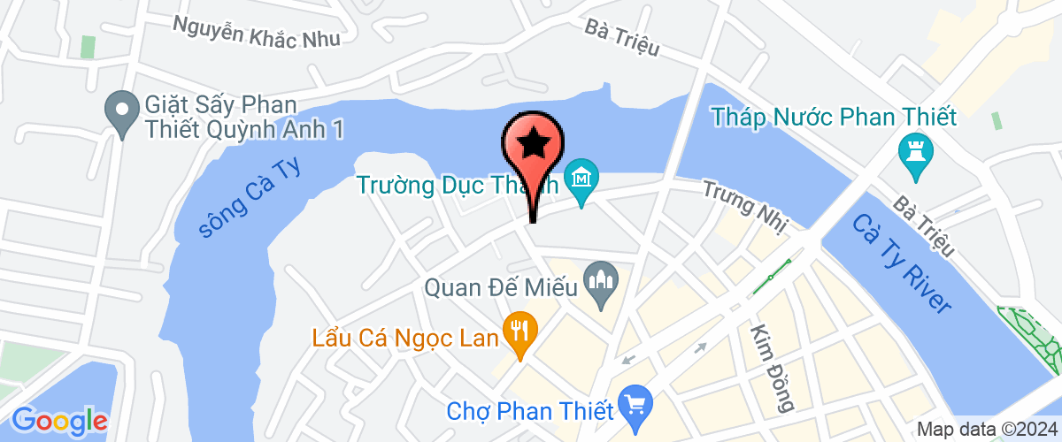 Map go to Van Huong General Business Investment Company Limited