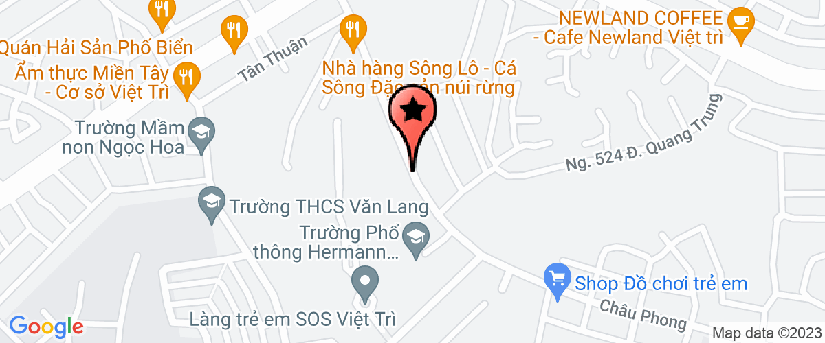 Map go to Dong Nam Trade and Construction Joint Stock Company